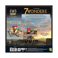 7 Wonders Second Edition Board Game Card Games Fun Family Party Games

