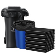 Buyerpick 50pcs Large Black Plastic Garbage Bag 50pcs Big Dustbin Garbage Bag Eco Friendly Large Dus