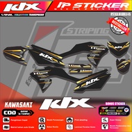 KAWASAKI KLX BF striping sticker KLX BF motorbike motorcyclekawasaki sticker variation Racing IP STI
