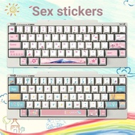 Suitable for HHKB Keyboard Stickers Button Stickers Cartoon Shortcut Function Customized Decoration