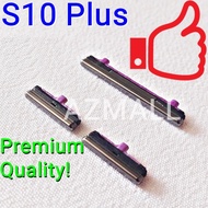 (4 Colors) NEW ORI On /Off Power Volume Bixby Side Buttons Set for Samsung Galaxy S10+ S10 Plus / G9