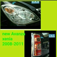 2006-2011 Avanza and Xenia 2006-2011 chrome front and rear light garnish package