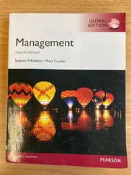 Pearson Management 12th Edition 管理學 課本