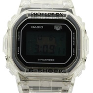 Casio G-SHOCK 數字 5000 系列 40 週年紀念版 CLEAR REMIX DW-5040RX-7JR 黑色透明不銹鋼/樹脂男士數位手錶