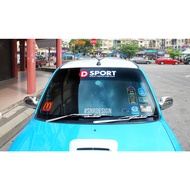 D Sport - windscreen sticker