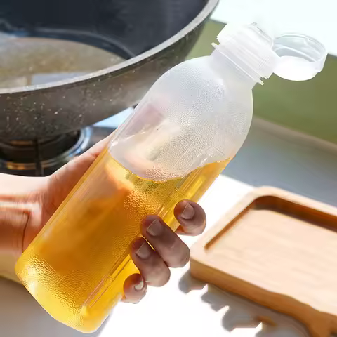 Kitchen Squeeze Oil Bottle Oil Condiment SprayBottles Cooking Baking Spray Bottle Ketchup Salad Oliv