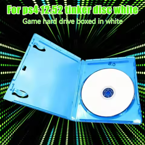 PS4 BD-J Tinker Disc for Firmware 9.00-12.52 - Game Hard Drive Tinkering Tool, Stable Blu-ray Boot D
