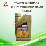 Toyota Motor Oil Fully Synthetic SAE 5W-40 1 Liter