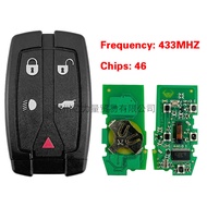 Suitable for 08-12 Land Rover Range Rover Sports Version LR2 Smart Card Remote Control Key 5 Buttons