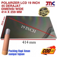 Favorit POLARIZER LCD 19 INCH 45 DERAJAT POLARISER POLARIZED LCD