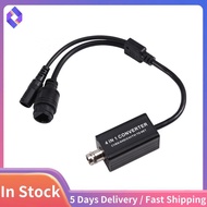 720P/1080P AHD/TVI/CVI/CVBS 4-In-1 Signal Converter BNC Input RJ45 Output 265 RTSP Adapter AHD/TVI/C