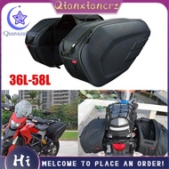 Motorcycle Oxford Cloth Waterproof Rear Back Seat Bag 36L-58L Travel Bag Saddle Bag Side  Bag Riding