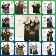 OLIVE GREEN Baju Raya Sedondon Baju Sedondon Ibu dan Anak Baju Kurung Sedondon Plus Size Muslim Fashion