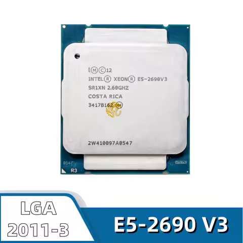 Xeon E5-2690V3 2.6 GHz 12 Core 24 Thread 30MB 135W CPU LGA2011 E5-2690 V3