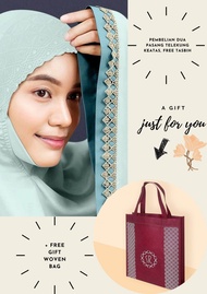 🔥PROMOSI🔥Telekung Siti Khatijah Nayla-FREE BAG+FREE GIFT(ETA:2024-3-31)