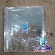 22,5X40 Cm Plastik Opp (Seal/Lem) Tebal 20 Mic Asli / Plastik Kemasan