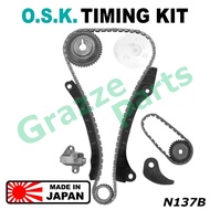 100% Made In Japan O.S.K. Timing Chain Kit Set for Latio C11 Grand Livina L10 1.6 1.8 Almera N17 1.5