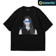 Shinzo - Kaos Oversize Haerin - Baju Bunnies - Tshirt NewJeans - Kaos Kpop