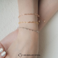 Vion S925 Bracelet 10505, Gold Plated Silver Bracelet, Gold Plated Silver Bracelet
