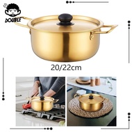 [ Instant Noodles Pot Ramyun Cooker Cookware Stainless Steel Korean Noodle Pot