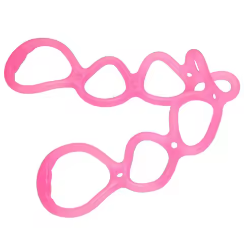 7 Ring 7 Ring Stretch Resistance Band Multicolor TEP 7 Ring Exercise Band Portable 70cm Home Gym Res