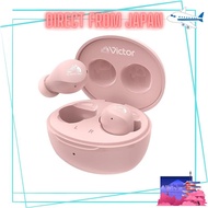 JVC Victor HA-A6T Wireless Earbuds Bluetooth Ver.5.4 Total 23 Hours Playback with Mic Small Lightwei