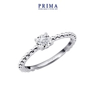 PRIMA Nhẫn Kim Cương - Vàng 18K - BST Impression - White Gold - 105R3945