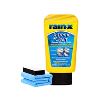 TAC15599 RAIN-X car window oil repellent 148mlx1 and car sponge x1 and car towel x1