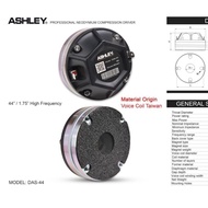 Ashley DAS-44 Tweeter ASHLEY DAS44 DriverOriginal