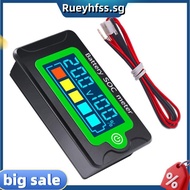 Waterproof Digital LCD Voltmeter Battery Capacity Tester Voltage Indicator DC8-100V 12V 24V 36V 48V 
