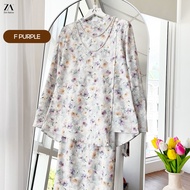 ZOE ARISAH Aaliyah Kurung Moden Printed Wanita Muslimah Floral Baju Raya 2026 Modern Premium Kurung 