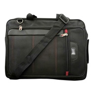 Cặp công sở trẻ trung M50- 3 sộc nẹp da- Inted- Orin Men full đen đa chức năng [SIÊU SALE]