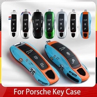 Multiple Painting for Porsche Cayenne 718 MACAN Panamera 911 Macan Boxster Cayman Remote Car Key Cas