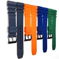 18mm 20mm 22mm High Quality Silicone Watch Strap for Seiko No. 5 Water Ghost SKX007 SRP777J Abalone 