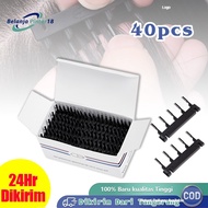 40pcs No Trace Hair Extension Buckle Hair Extension Clips For 6D Hair Extension 2nd Generation