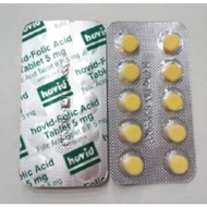 Folic Acid Supplement Tablets 1 Strip / 2 Strips / 3 Strips Vitamin B9 Dietary Supplement