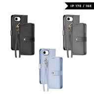 DUX LAWA Detachable 2-in-1 Magnetic Flip Phone Case for iPhone 17E 16E 17 16 15 Pro Max Pro Air Plus