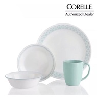 HOT🔥LANGKAWI CORELLE 16PCS LIVINGWARE ROUND DINNER SET-DELANO  -READY STOCK