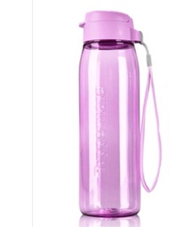 tupperware 750ml h2go flask tumbler in purple color
