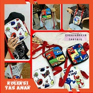 Elmo-Sesame street Elmo/ Shoulder Bag ElmoWanita