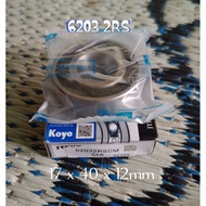Bearing 6203 Laher Klaher Ball Bearing Koyo 6203 2RS Bearing Rubber Cap