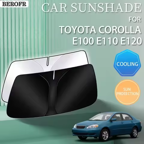 Car Front Sunshade For Toyota Corolla AE100 AE110 AE120 1993 - 2008 Accessories Vehicle Sun Visor Pr