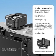 Pixel Flash hot shoe height increasing base suitable for Canon/Nikon/Sony DSLR cameras supports TTL 