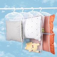 Windproof pillow drying net, balcony pillow drying rack, window clothes drying rack, outdoor balcony