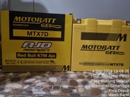 Aki motor MOTOBATT MTX7D / YUASA YB7B / GS GM7B TIGER