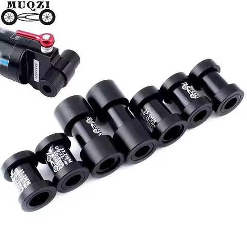 MUQZI Mountain Bike Soft Tail Rear Shocks Bushing EIEIO Black 8/12mm Shock Absorber Bladder Turning 