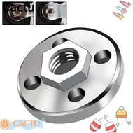 CACTU Hexagon Flange Nut, Quick Change Metal Alloy Locking Flange Nut, Durable Hardness Screw Nut for Type 100 Angle Grinder Power Tools Accessories