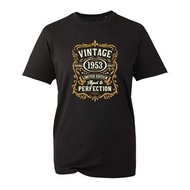 69th Birthday Vintage T-Shirt, 1953 Age To Perfection Original Parts Unisex Top