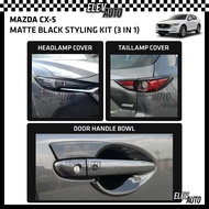 Mazda CX-5 CX5 2017-2021 Piano Black Styling Kit Body Kit (3 in 1)