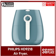 Philips HD9218 Air Fryer. Also known as HD9218. 800gram Capacity Multi-cooker. Low Fat Fryer. Rapid Air Technology. Local SG Stocks. Safety Mark Approved. 2 Years Warranty